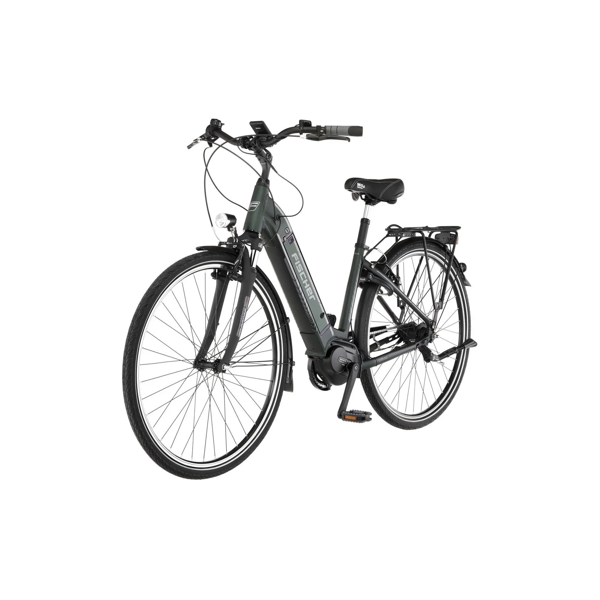 Unisex E-Bike City, 28 Zoll, Rahmengröße 41cm, 7-Gang Nabenschaltung, grün matt, CITA 3.2i - 5