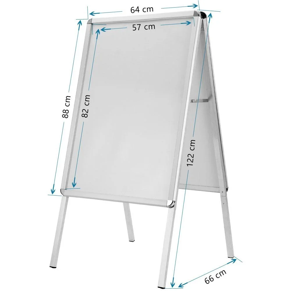 Werbeschild, Anzeigetafel aus Aluminium - 2