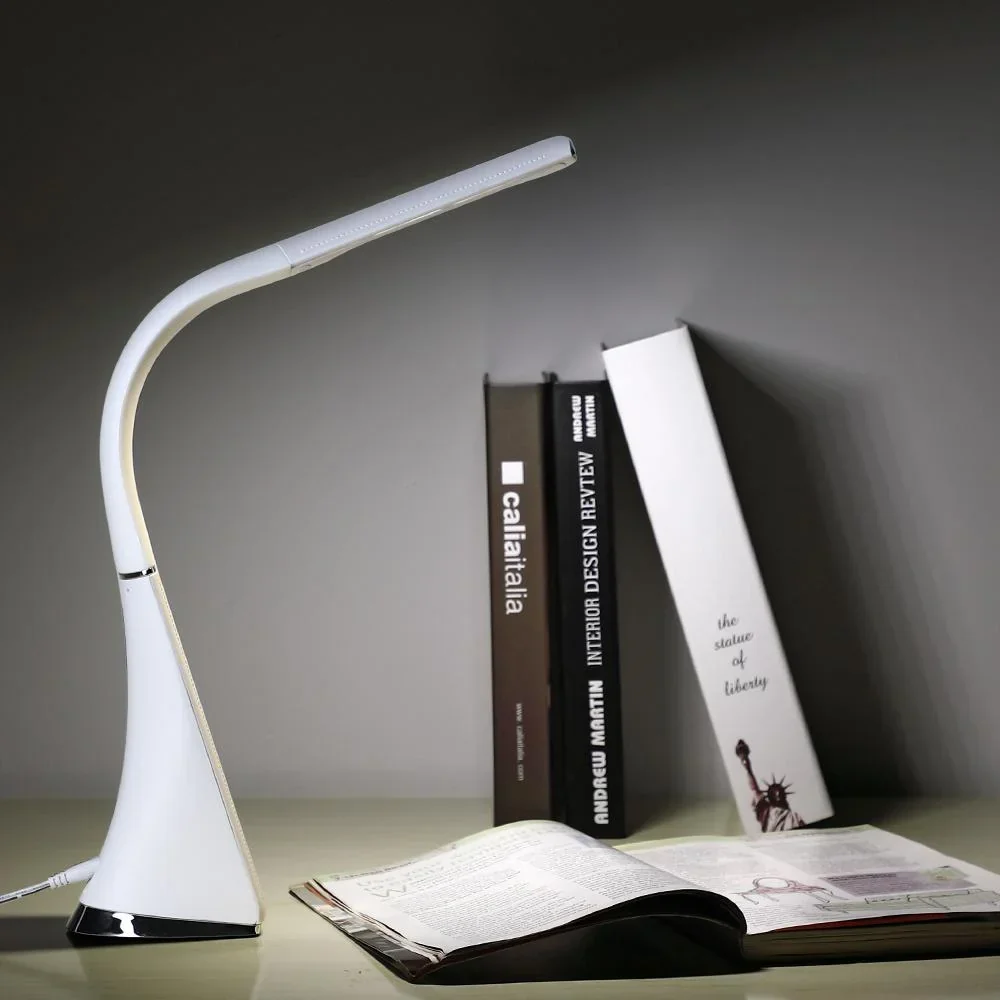 LED-Tischleuchte Lilly weiß - 0