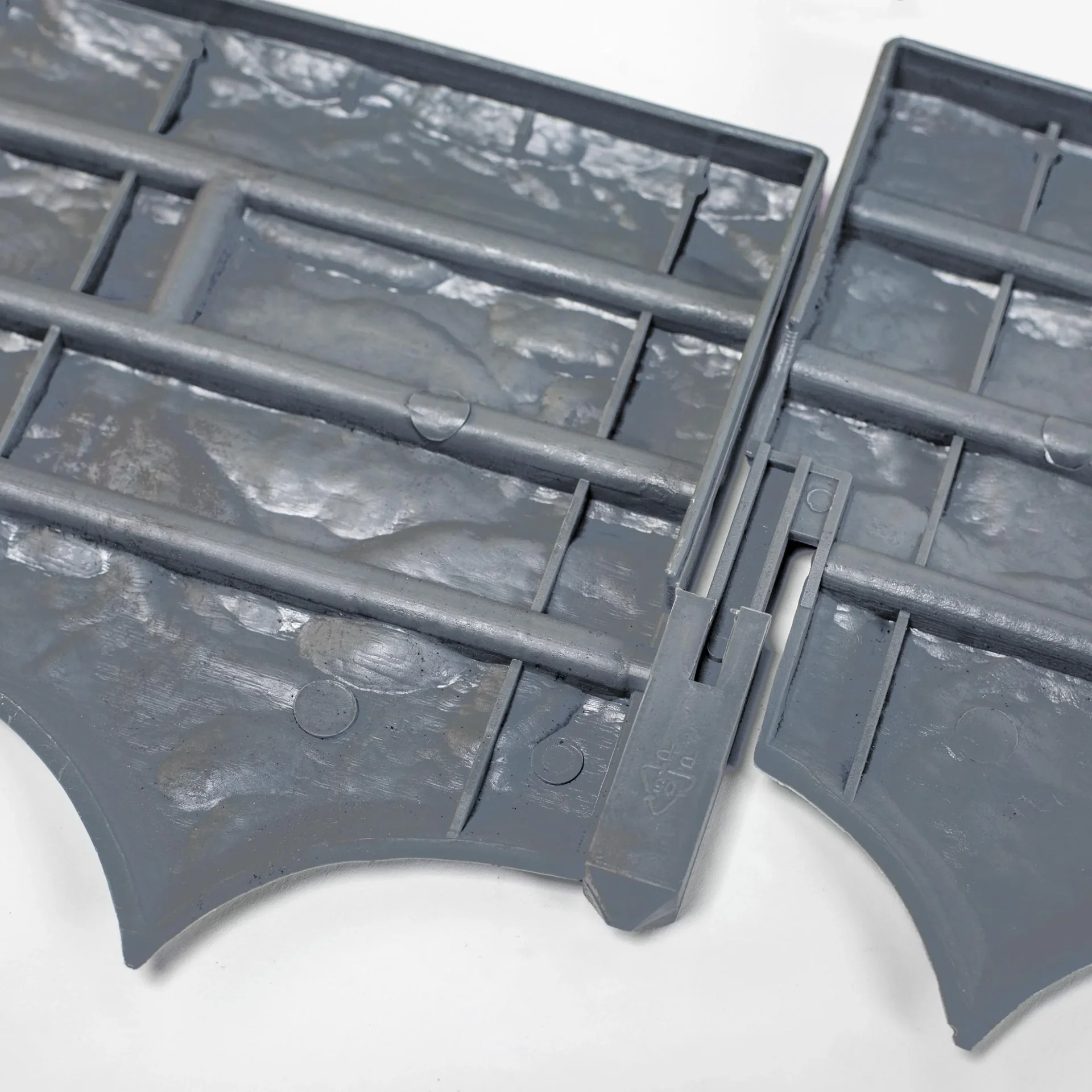 Beet-Einfassung "GARTENMAUER" in Stein-Optik, 5-teilig, 290 cm - 2