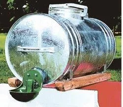 Wasserfass, 600 l mit Holzkufen - 0