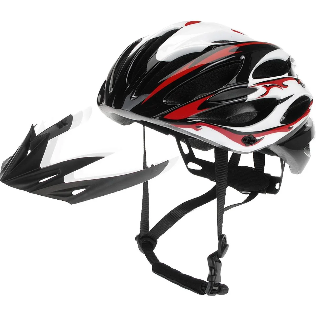Multisporthelm - Fahrradhelm mit abnehmbarem Visier - 1