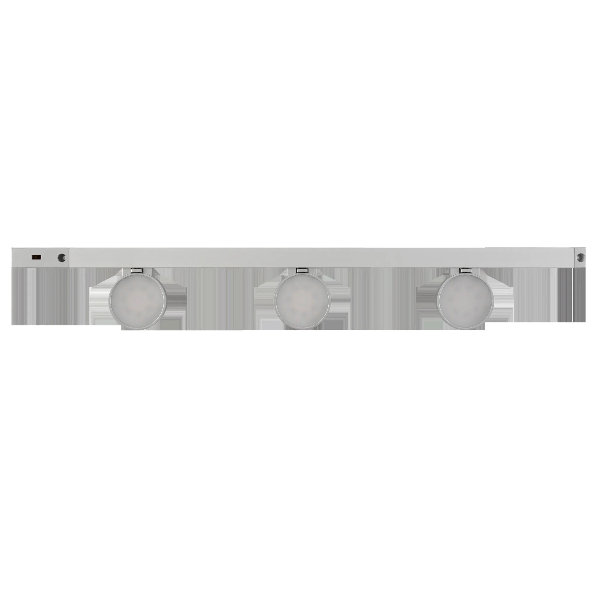 LED Unterbauleuchte LIGHTRACER 3 mit Sensor, dimmbar 60 cm, 3x3W, Farbe silber - 0