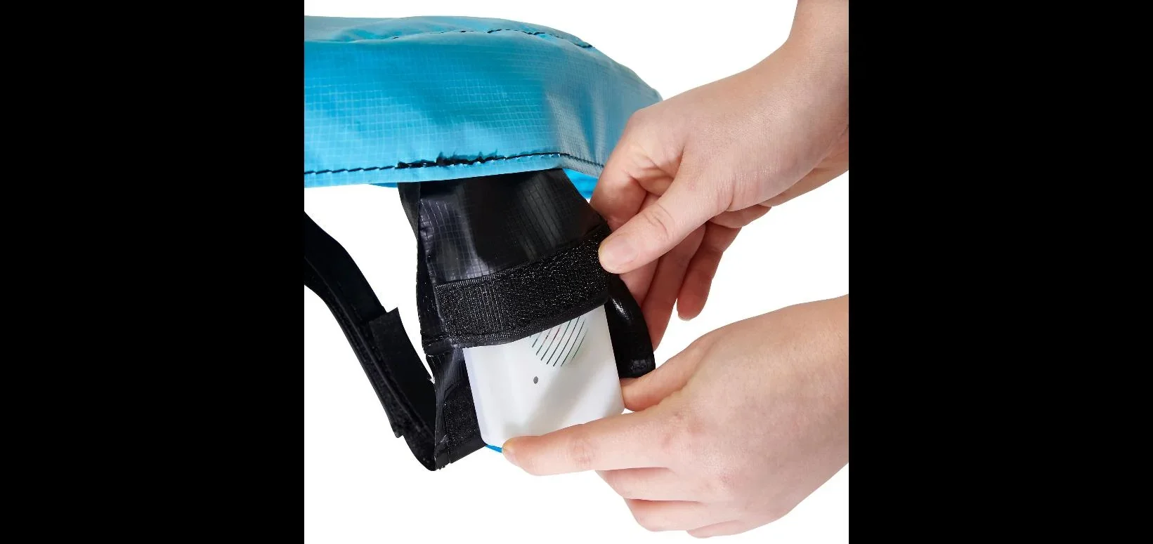 Trampolin Junior Bouncer Meeres-Sound, In- und Outdoor-Trampolin für Kinder, Haltegriff, Durchmesser 81 cm, rund - 1