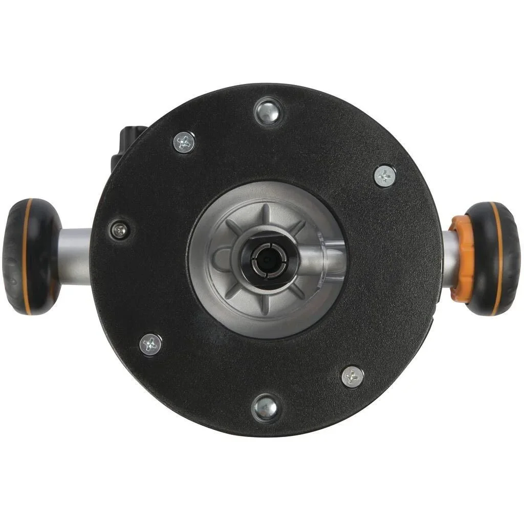 Präzisionsfräse mit Doppelfunktion - 2400 W - Angriffstiefenbereich: 0 - 68 mm - 0