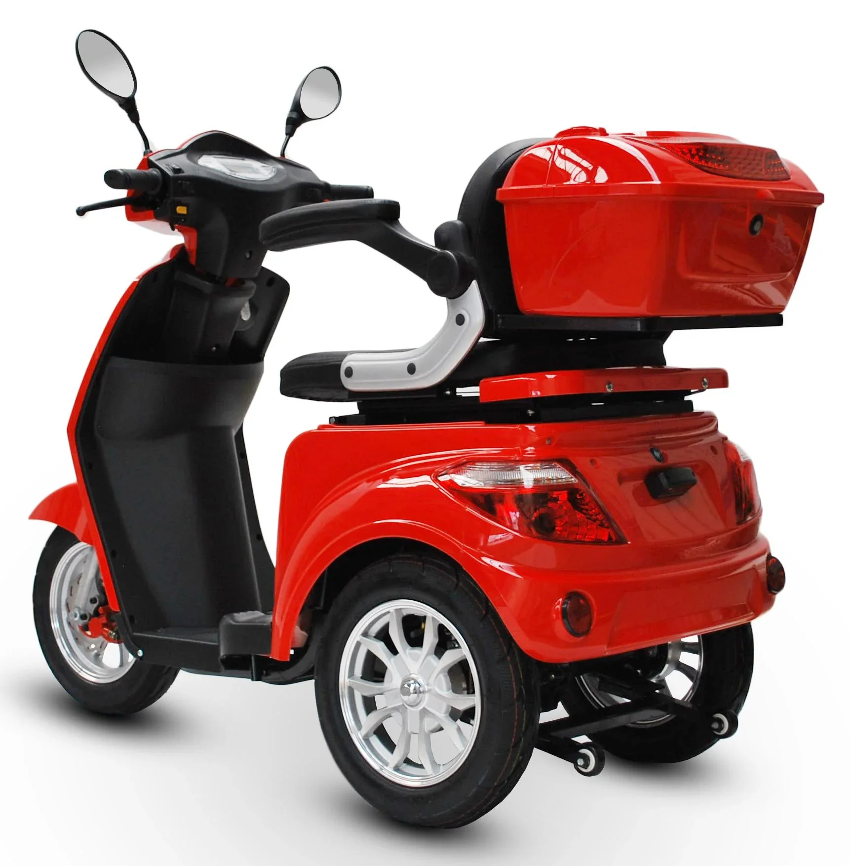 Elektromobil 500 Rot, 15 km/h, Seniorenroller/Seniorenmobil - 7