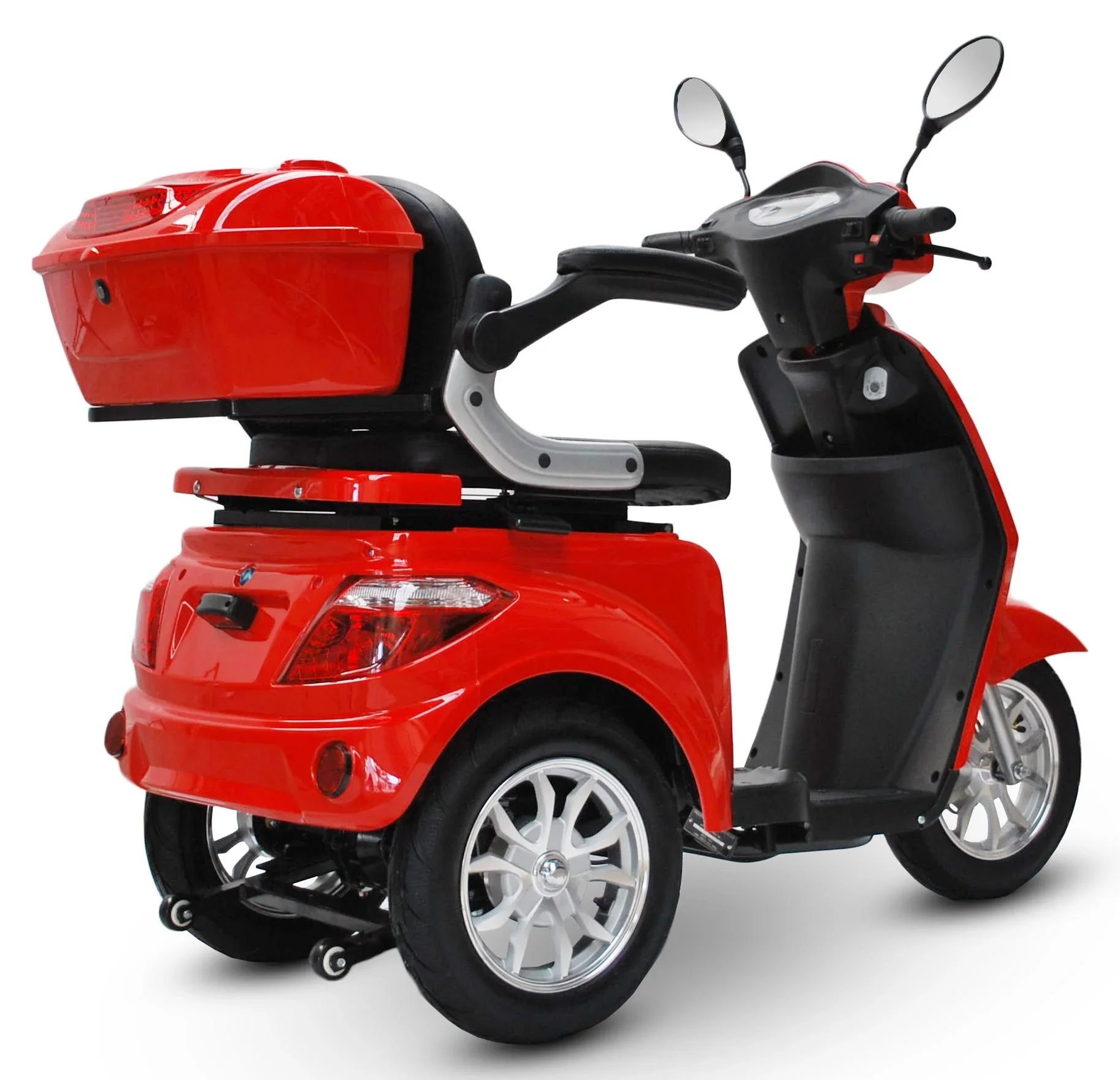 Elektromobil 500 Rot, 15 km/h, Seniorenroller/Seniorenmobil - 8