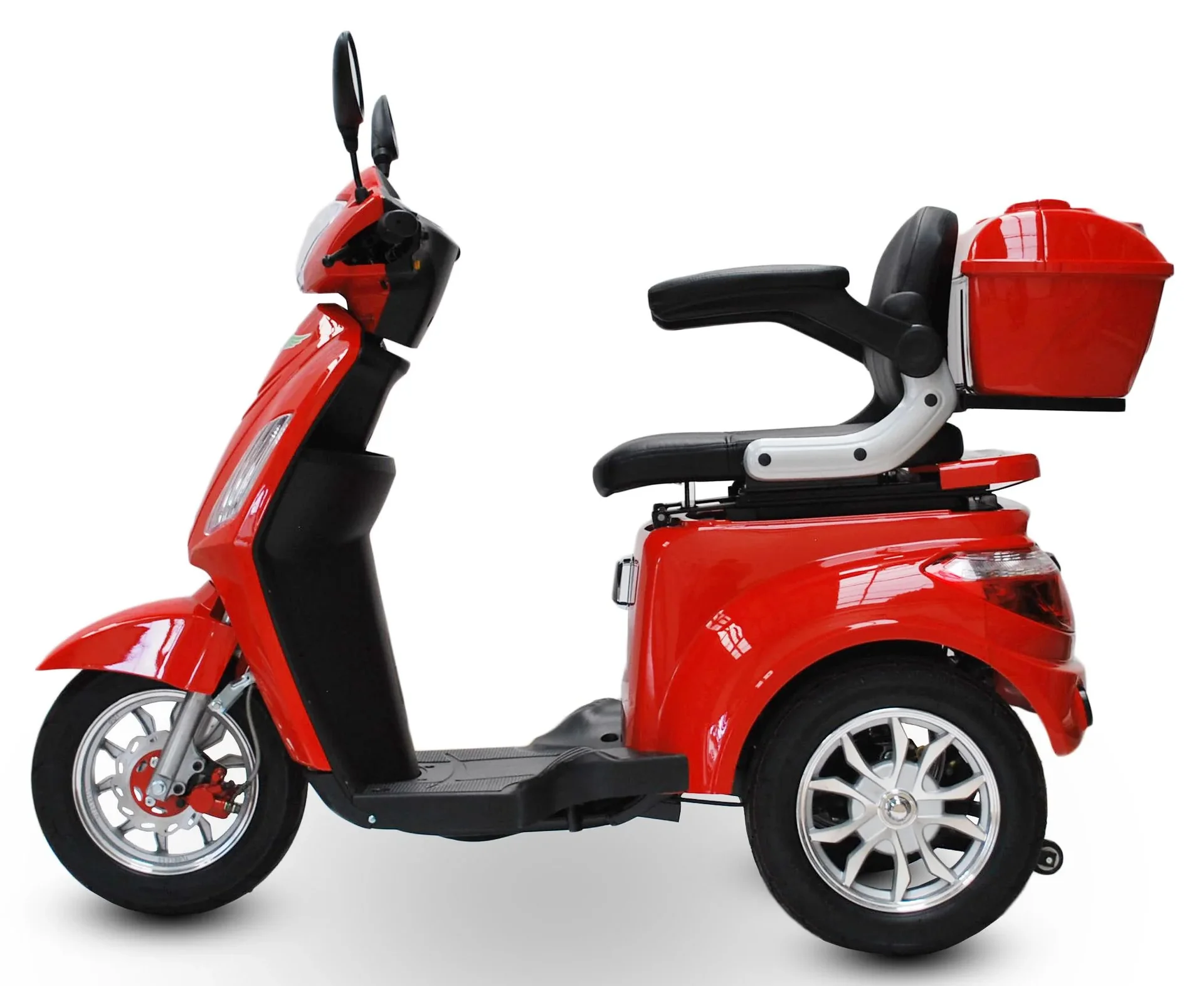 Elektromobil 500 Rot, 15 km/h, Seniorenroller/Seniorenmobil - 9