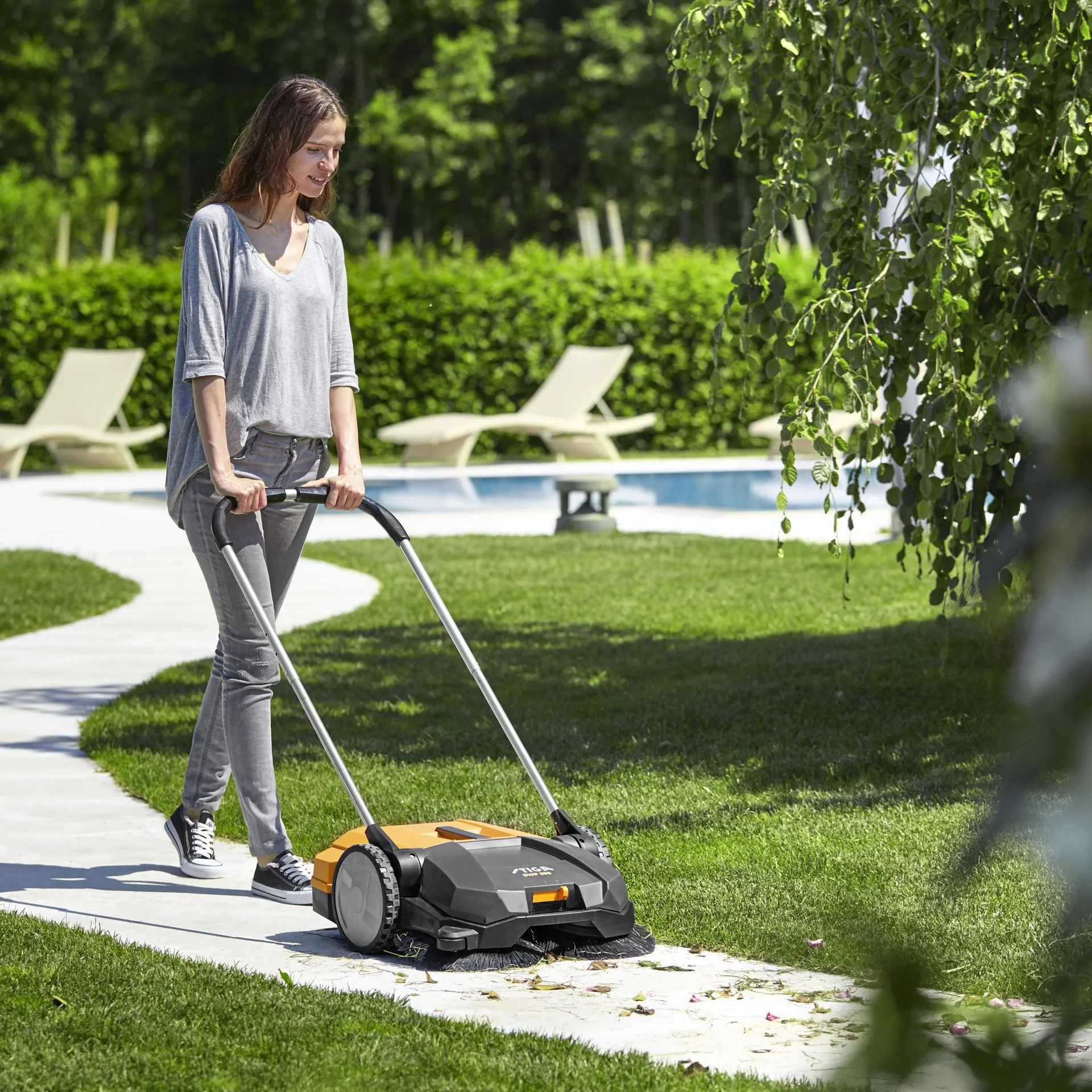 Handkehrmaschine SWP 355 - 1