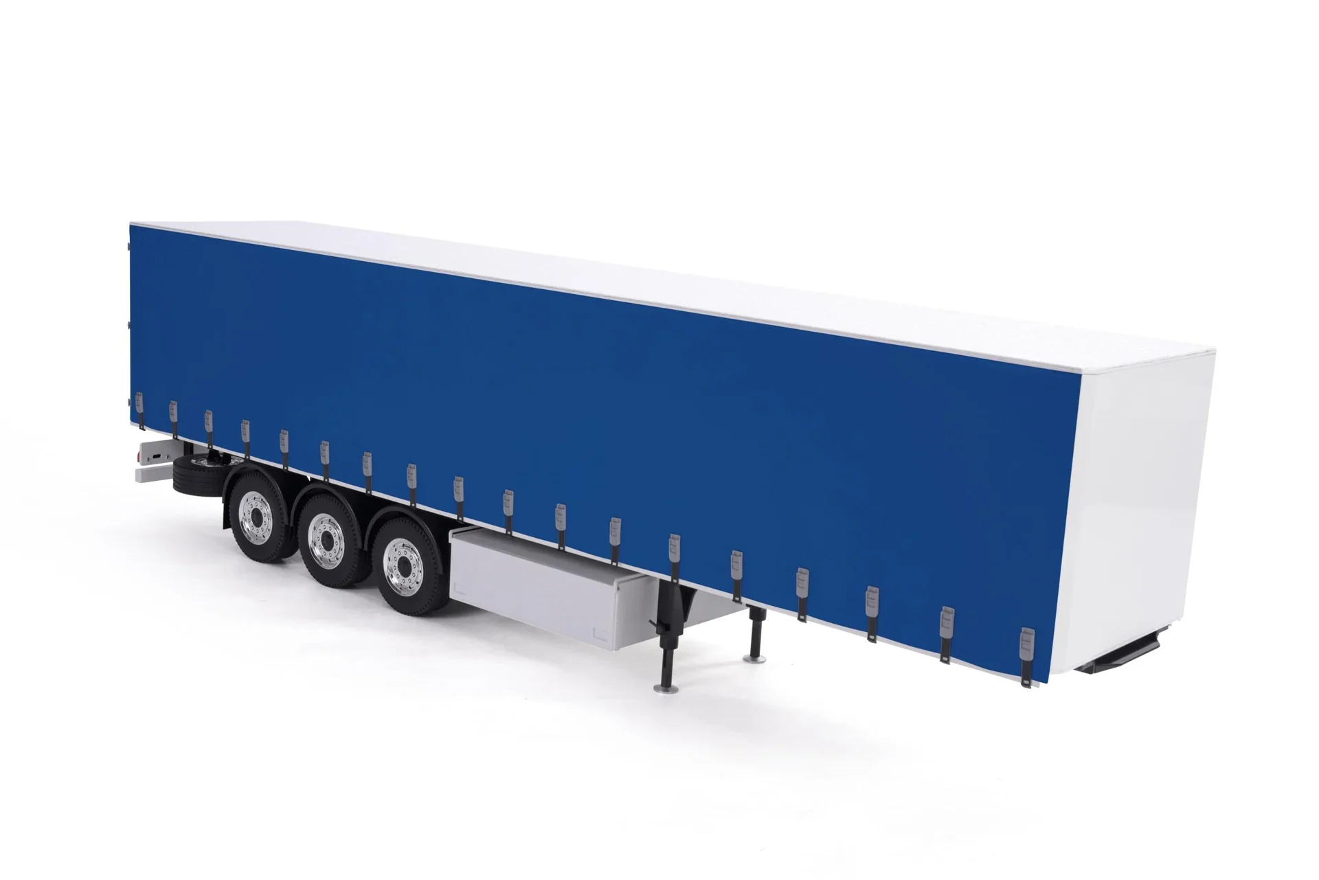 1:14 Planenauflieger RTR weiß/blau - 1