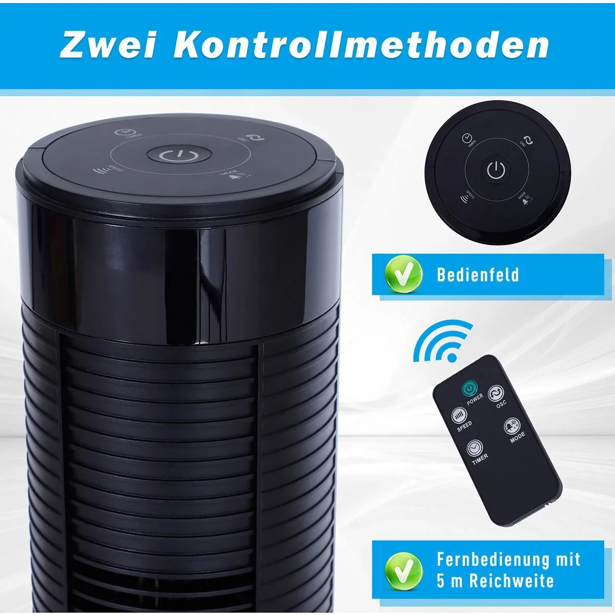 Turmventilator mit Fernbedienung - 4