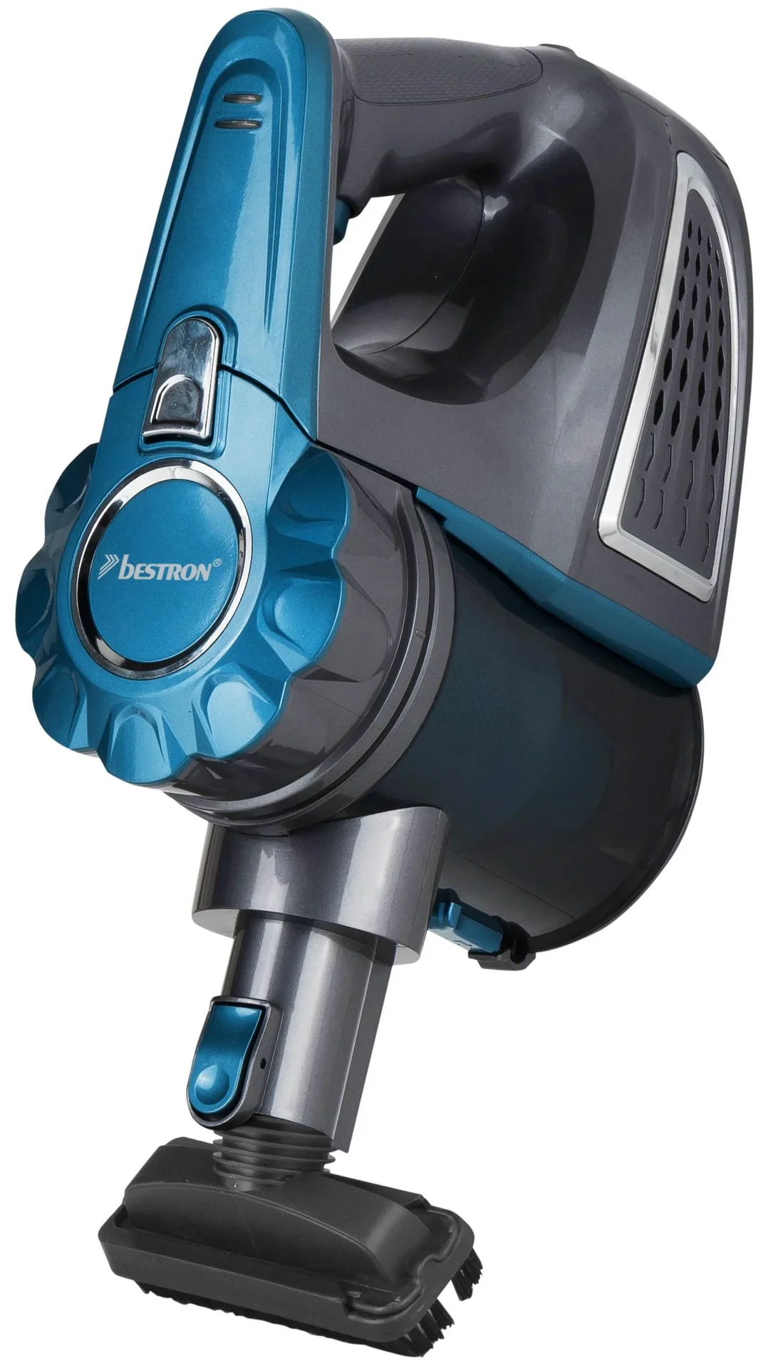 2 in 1 Akku-Zyklon-Handstaubsauger „Practico Go“, beutellos, mit Turbodüse und Parkettdüse, 21,6 Volt - 0