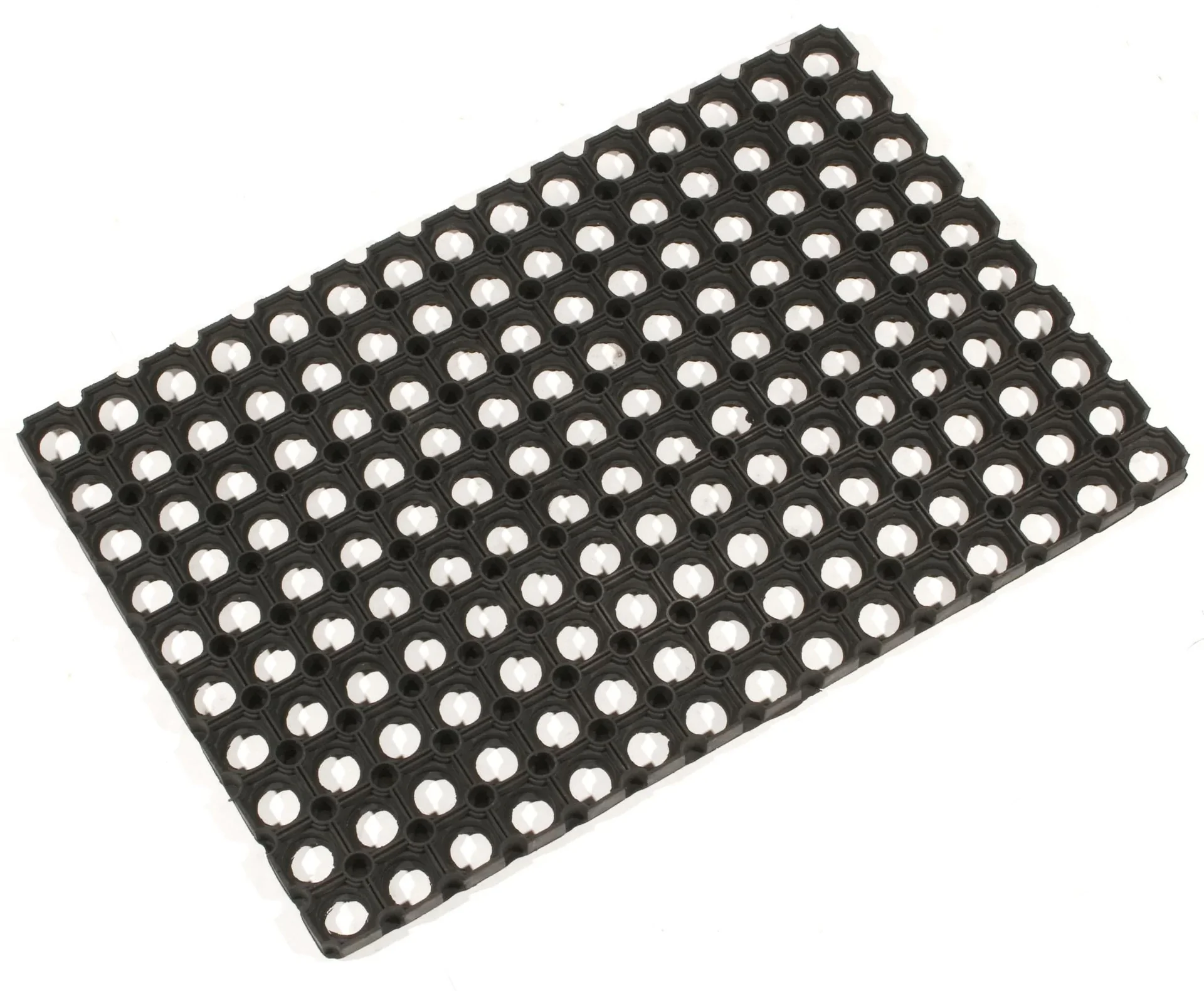 Gummi Ringmatte 40 x 60 cm - Rutschfeste Fußmatte - 0