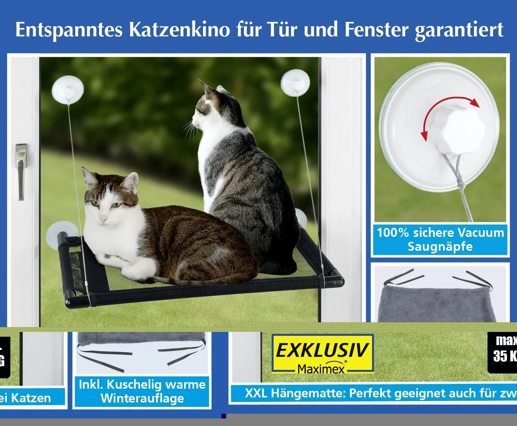 Katzen-Hängematte XXL - 8
