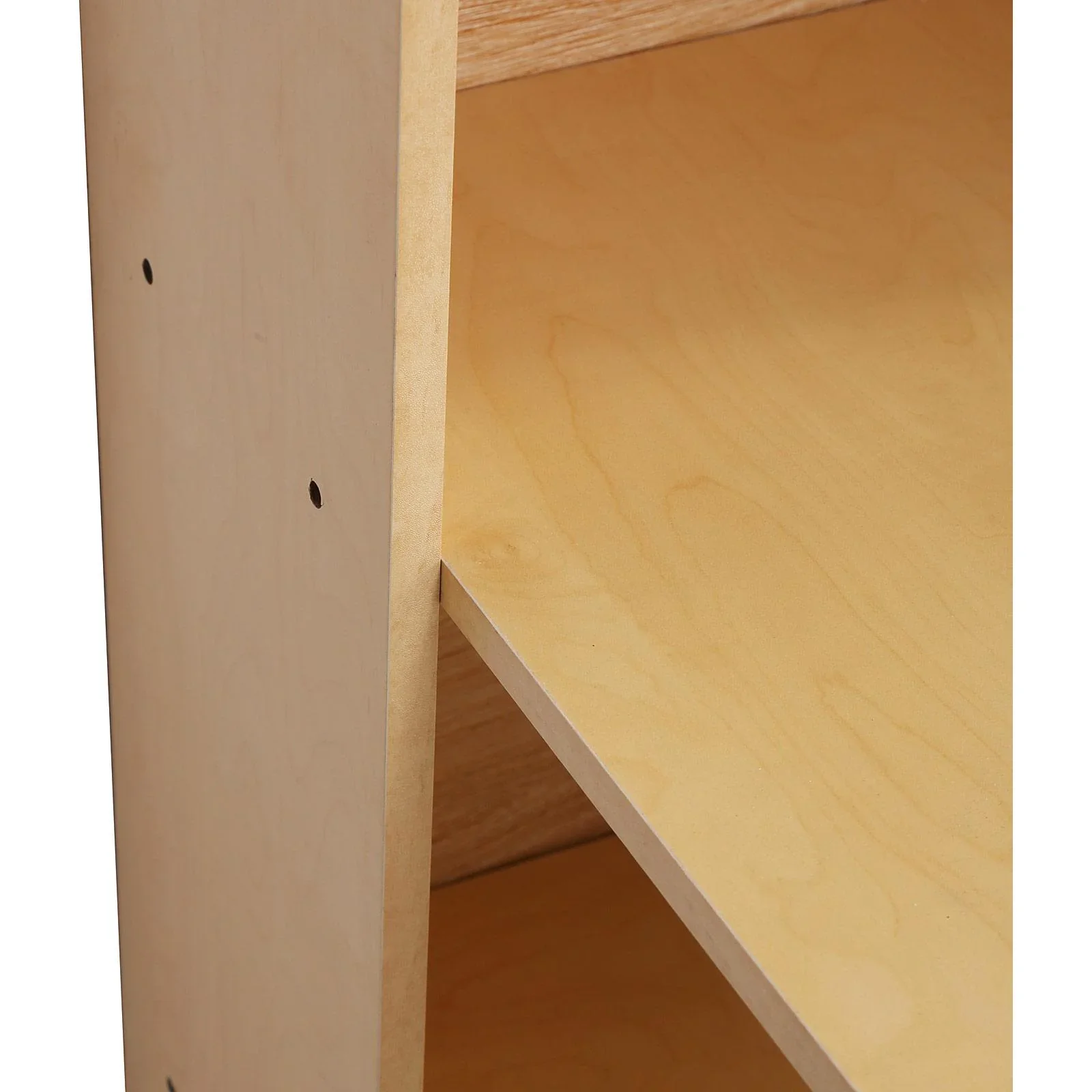 Schreibtisch mit Regal Computertisch Natur - 1