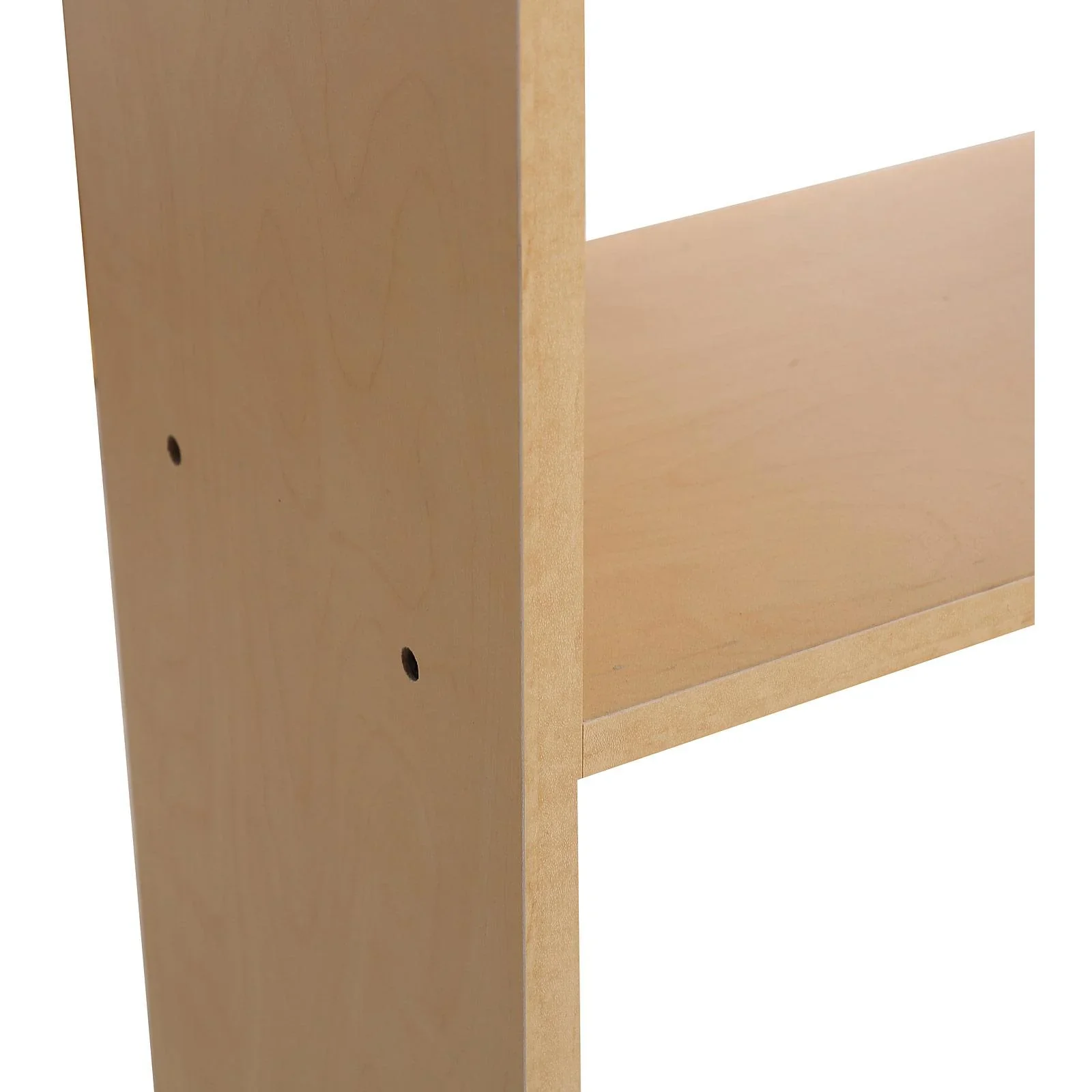 Schreibtisch mit Regal Computertisch Natur - 6