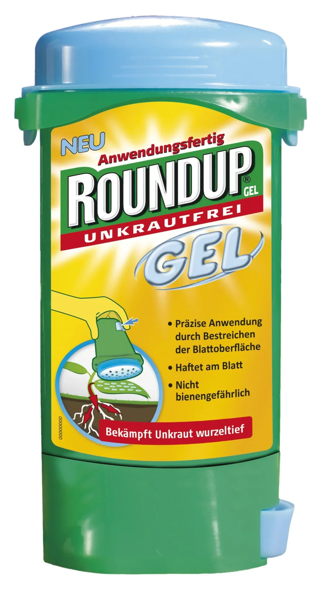 Unkrautfrei Speed - 2,5 L mit Drucksprüher Gratis dazu Roundup Gel - 4