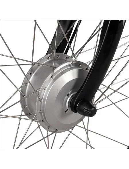 Unisex City E-Bike, 28 Zoll, Rahmenhöhe 50 cm, 7-Gang Nabenschaltung, silber, Hamburg - 8