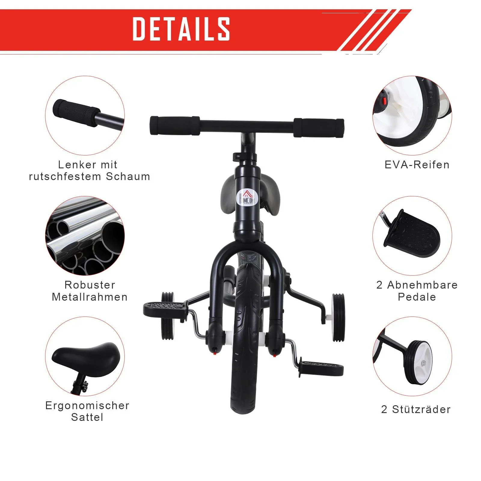 2-in-1 Kinderfahrrad - 6