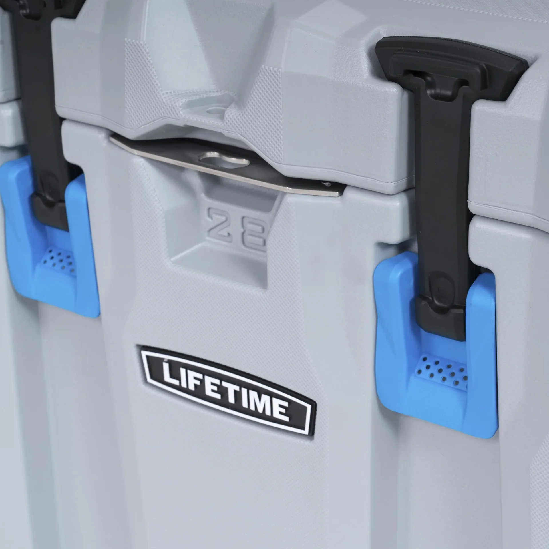 Kunststoff Kühlbox grau, 26,5 Liter Volumen - 9