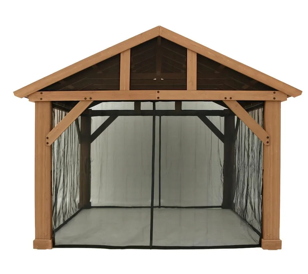 Moskitonetz für Pavillon 14x12 - 4