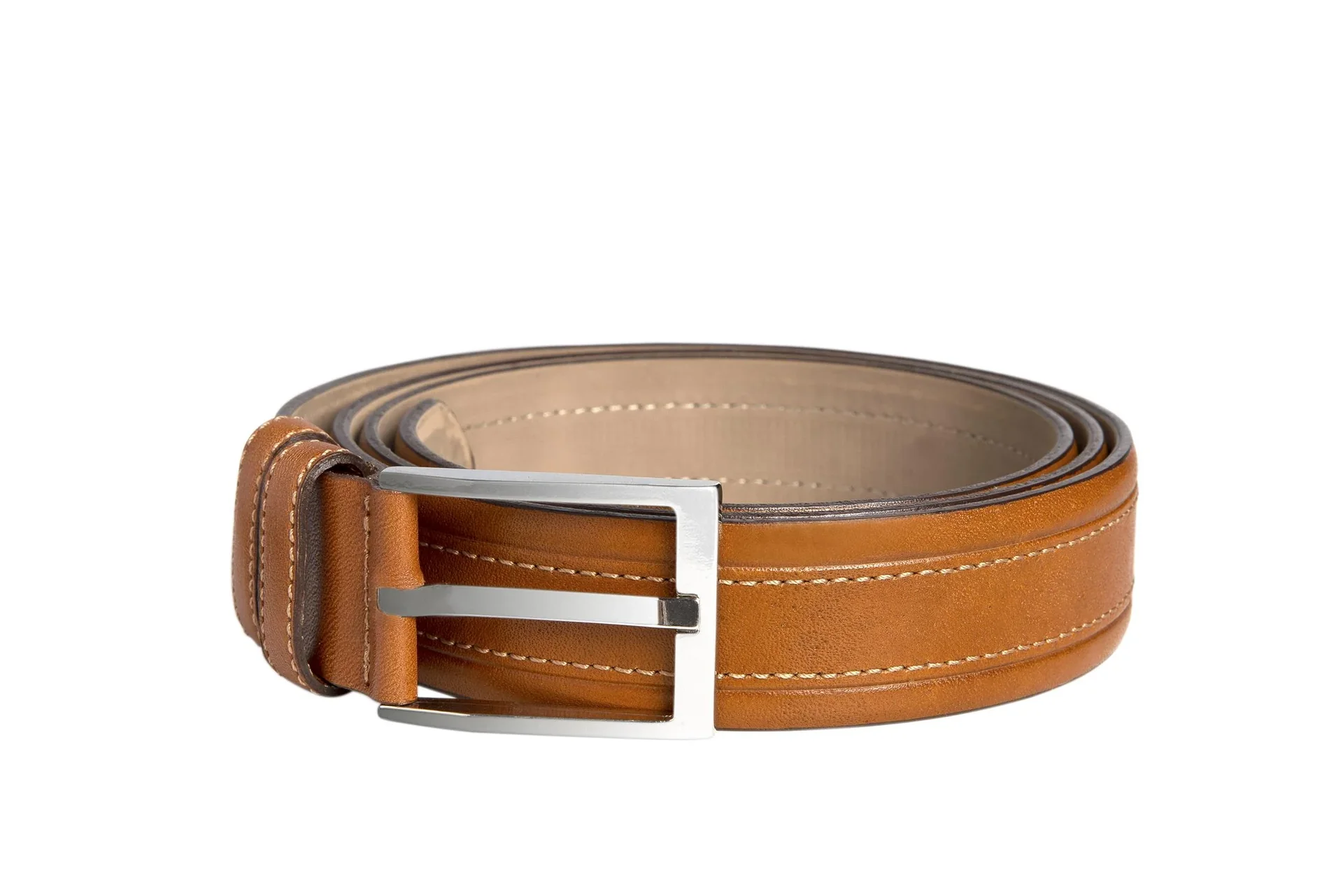 Ledergürtel, Farbe braun, Gr. 95 - 0