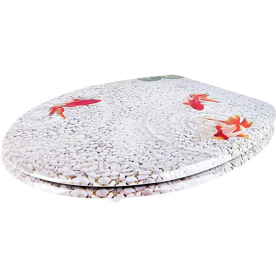 Duroplast-Toilettensitz fischt - 0