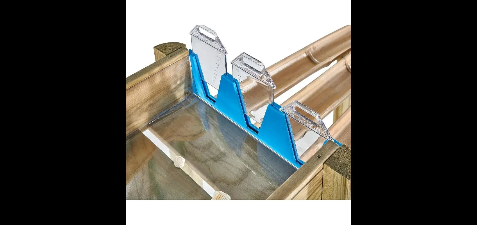 Discovery Wasserspiel Forest , Outdoor-Wasserspiel für Kinder aus Holz, Malscheibe, natur - 6