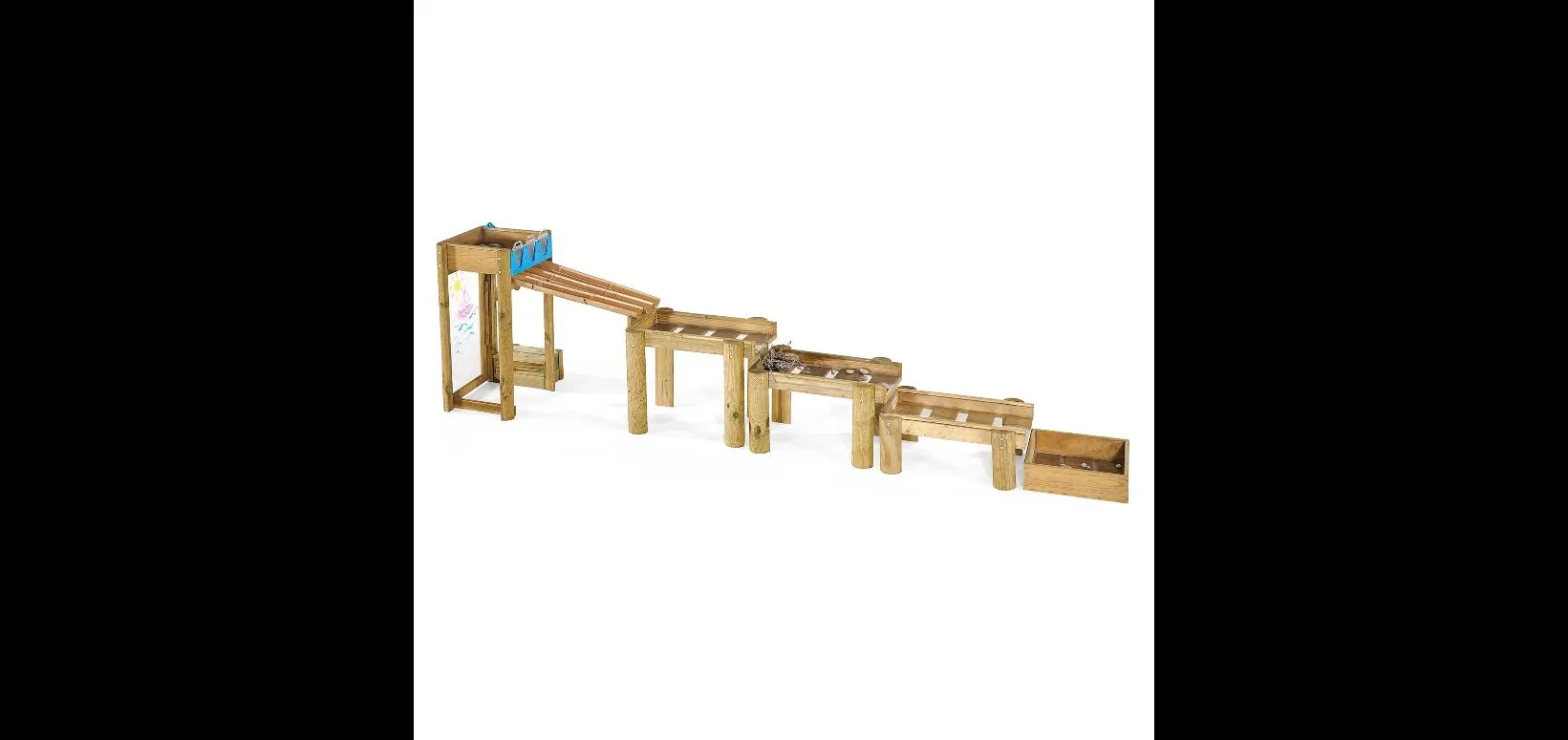 Discovery Wasserspiel Forest , Outdoor-Wasserspiel für Kinder aus Holz, Malscheibe, natur - 7