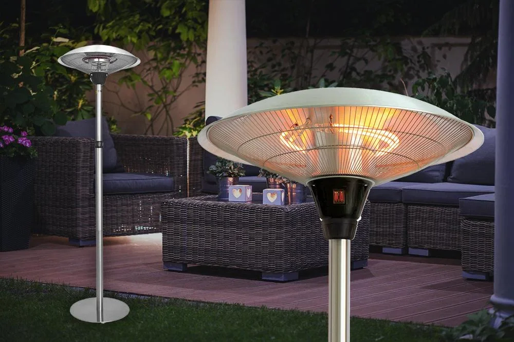 Terrassenheizer - Wärmepilz Elektro mit 3 Heizstufen - 0