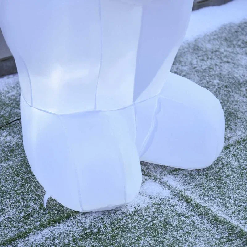 Aufblasbarer Weihnachts-Eisbär 1,8 m Decorationen - 1