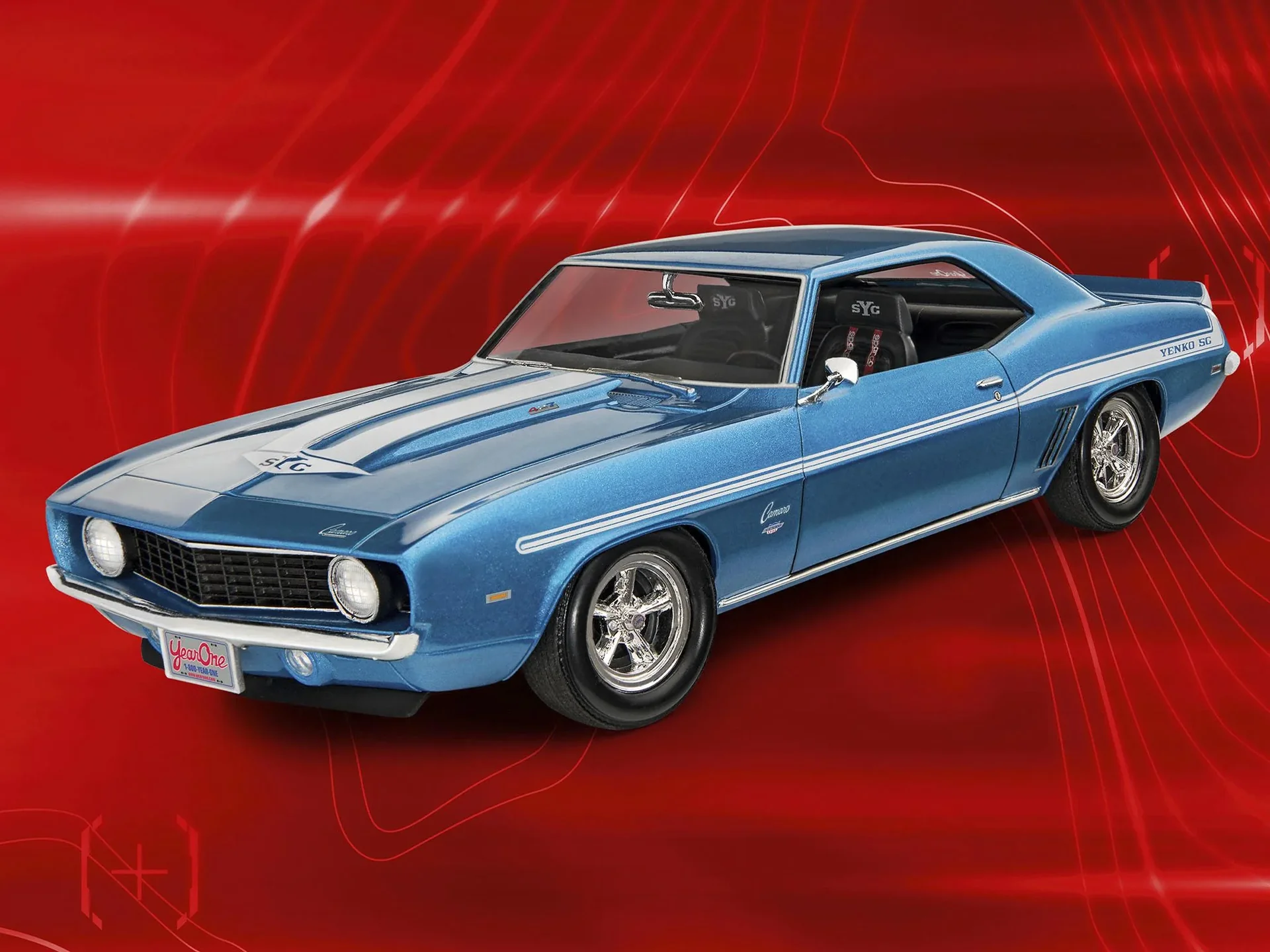 Model Set F&F 1969 Chevy Camaro Yenko - 0