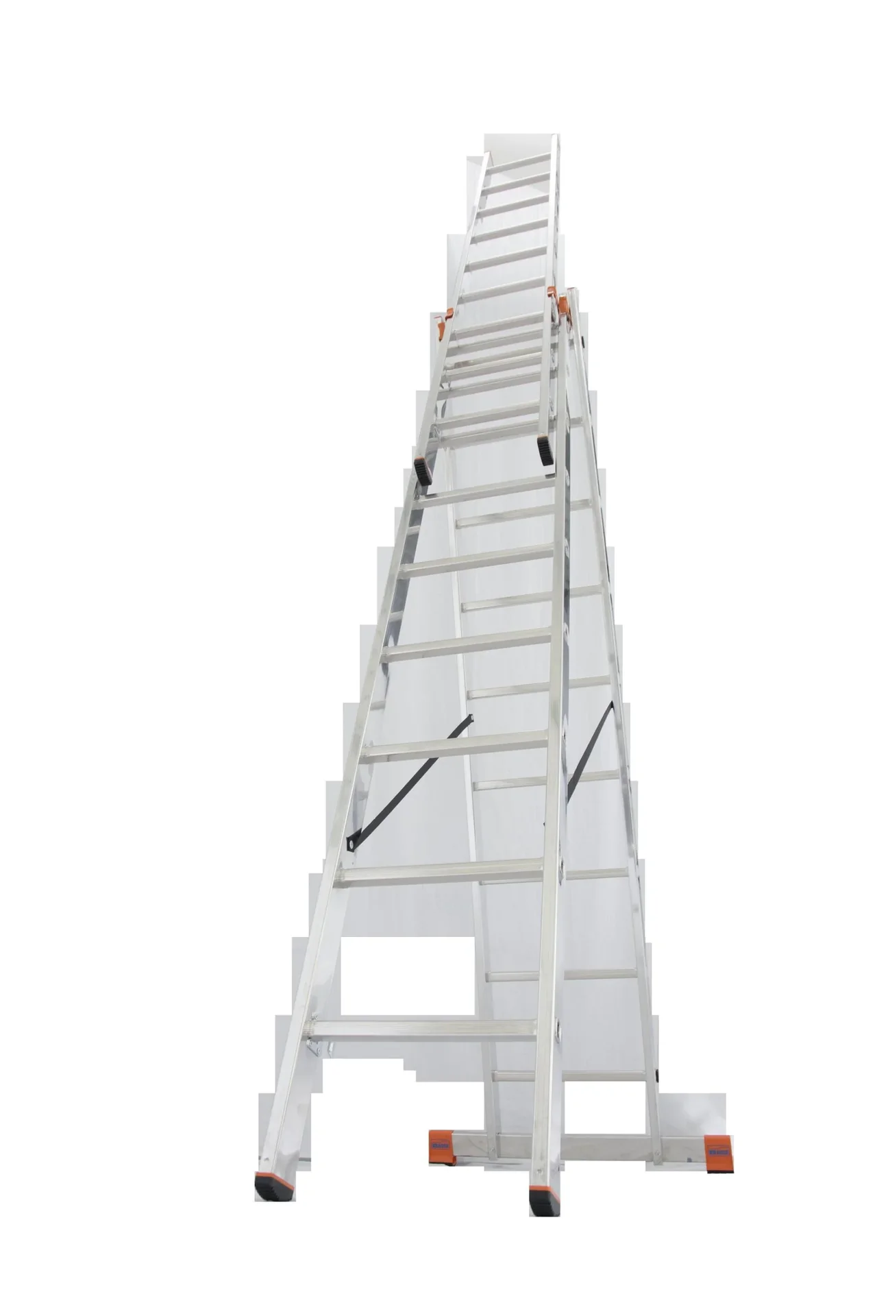 Tribilo Sprossen-Vielzweckleiter 3-teilig, 3 x 9 Sprossen - 4