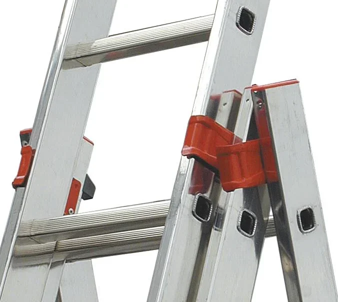 Tribilo Sprossen-Vielzweckleiter 3-teilig, 3 x 9 Sprossen - 6