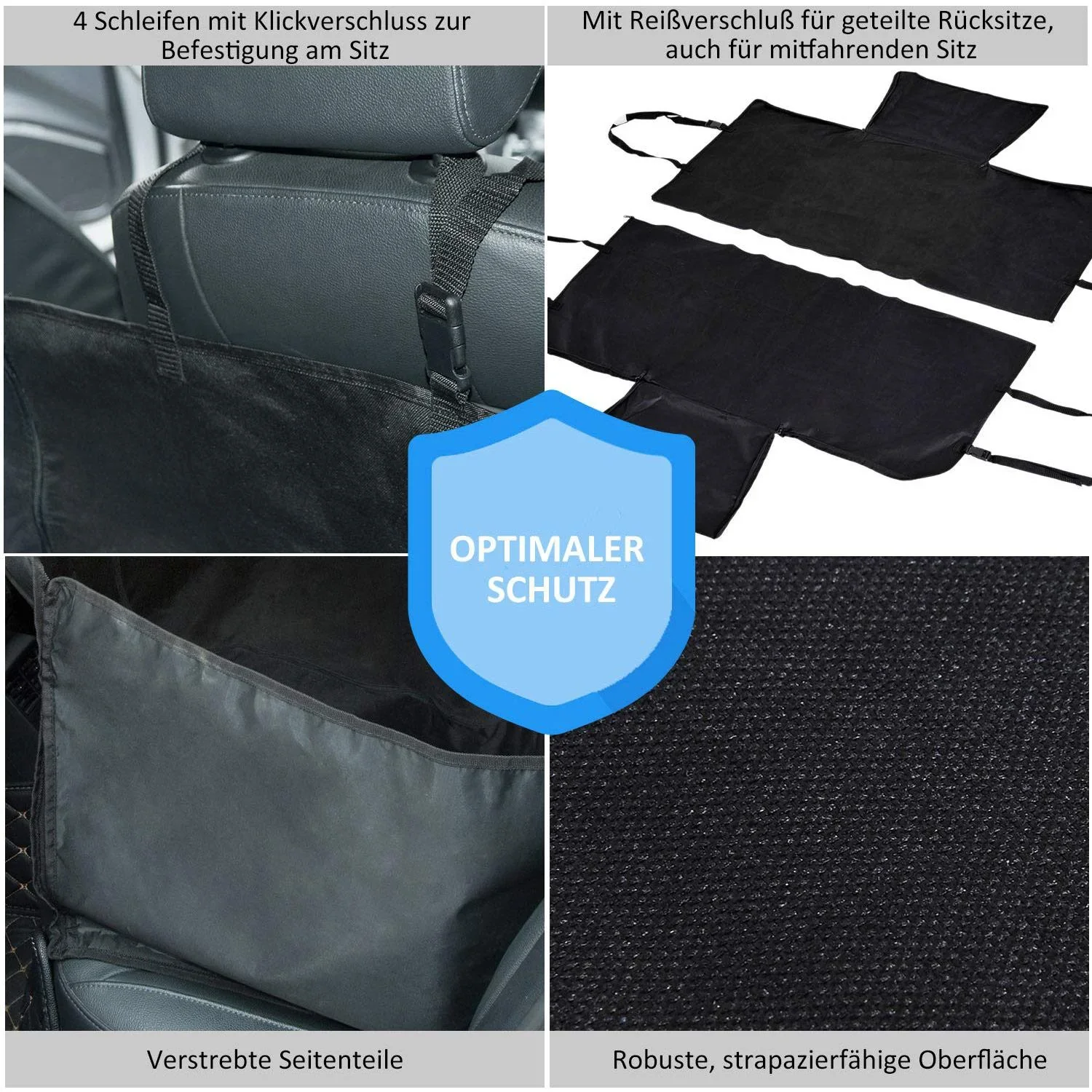 Hundeschutzdecke Autodecke Seitenschutz - 4