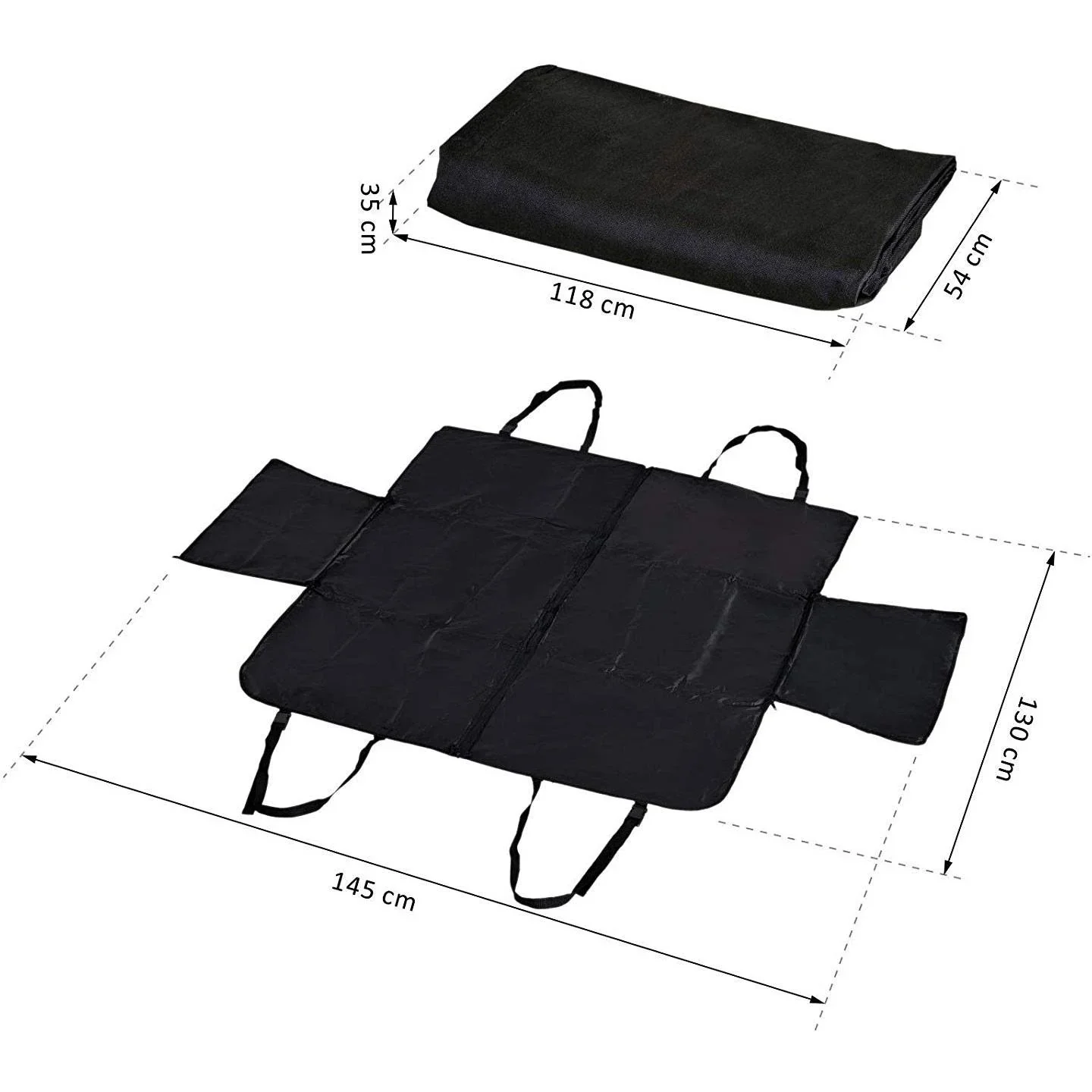 Hundeschutzdecke Autodecke Seitenschutz - 7