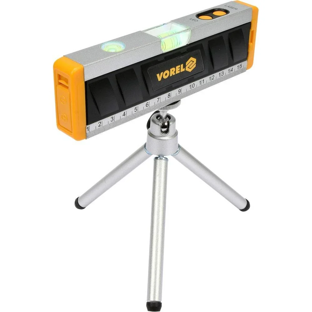 Laser-Wasserwaage mit Stativ - 170mm - Mit LED-Beleuchtung - 1