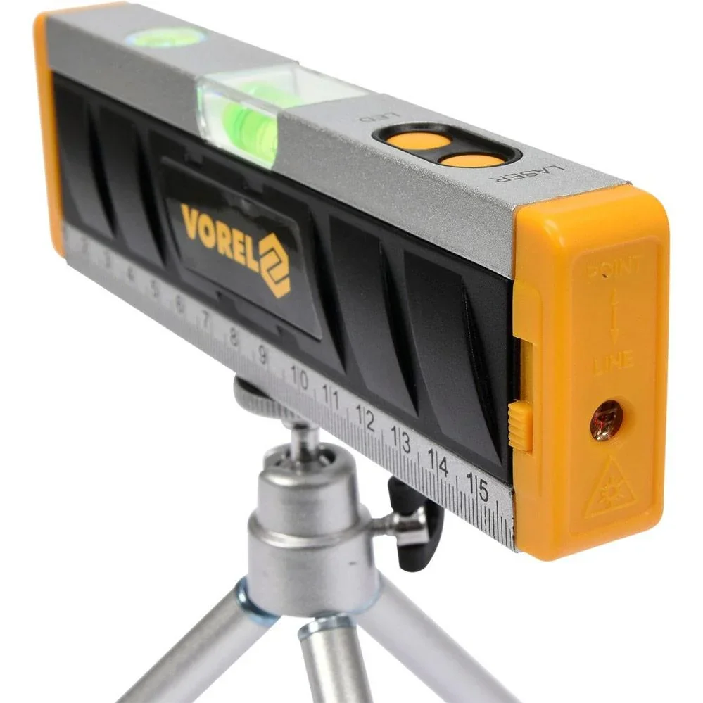 Laser-Wasserwaage mit Stativ - 170mm - Mit LED-Beleuchtung - 2