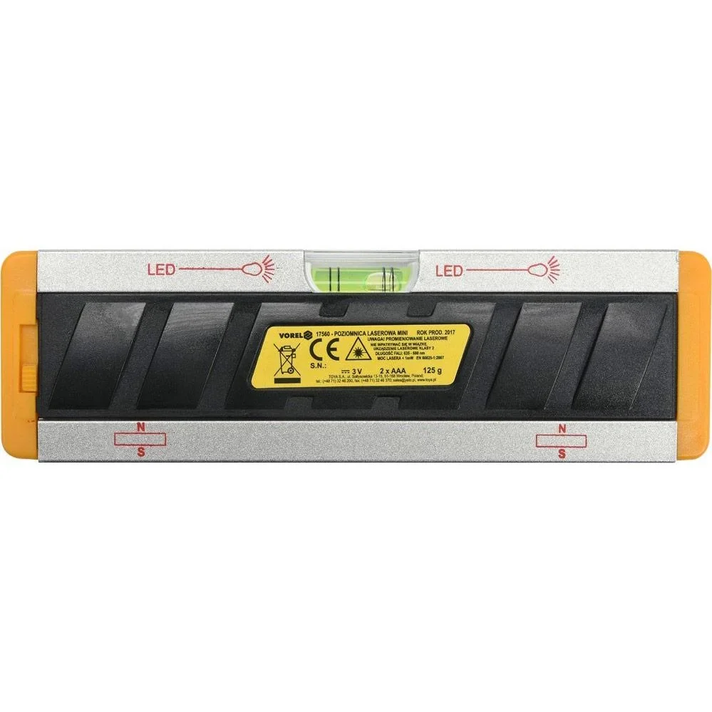 Laser-Wasserwaage mit Stativ - 170mm - Mit LED-Beleuchtung - 5