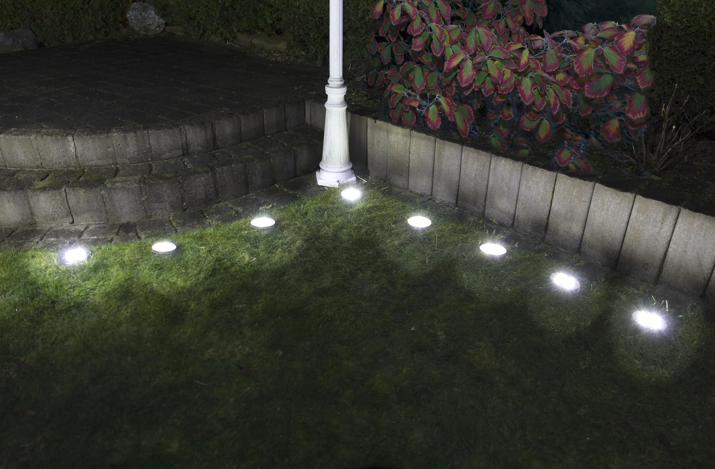 Solar Terrassen-Leuchten - 8 Stück - 3