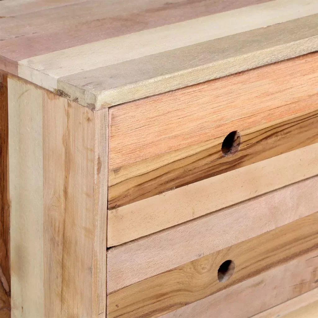 TV-Schrank Massives recyceltes Holz - 2