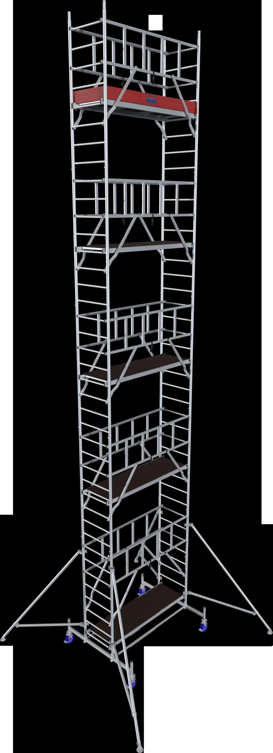 MONTO ProTec Alu-Fahrgerüst, Arbeitshöhe ca. 11,30 m - 0