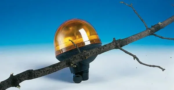 Rundumkennleuchte - Sockel flexibel, schlagfestes Gehäuse - 1