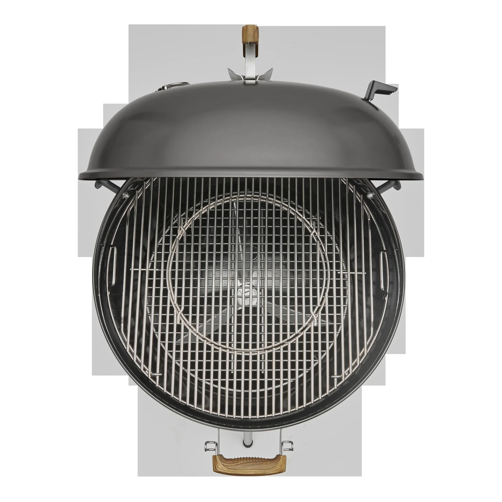 Holzkohle-Kugelgrill 70th Anniversary Edition Kettle, 57 cm, Metallic Grey - 0