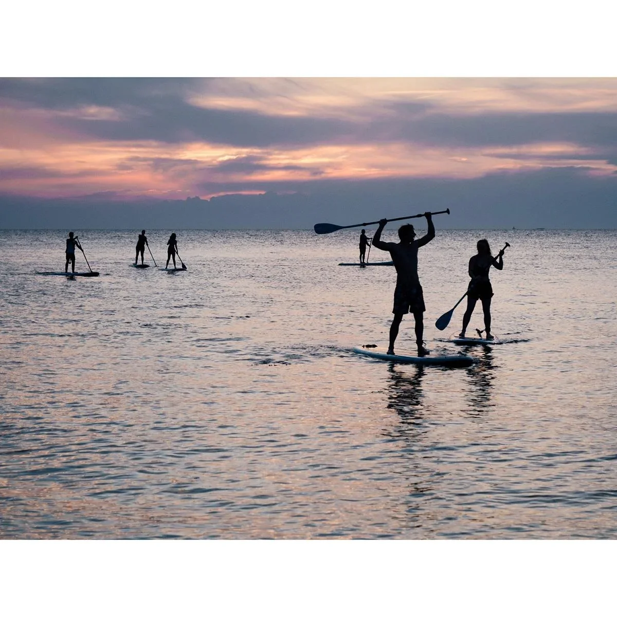 Pacific Special Edition Sup board set mit FREE SUP Chair - 285 cm - Bis zu 100kg - Blau - 4