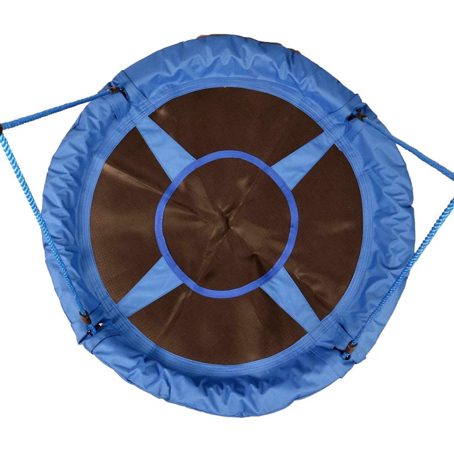 Nestschaukel Kinderschaukel 100cm bis 100kg Blau - 7