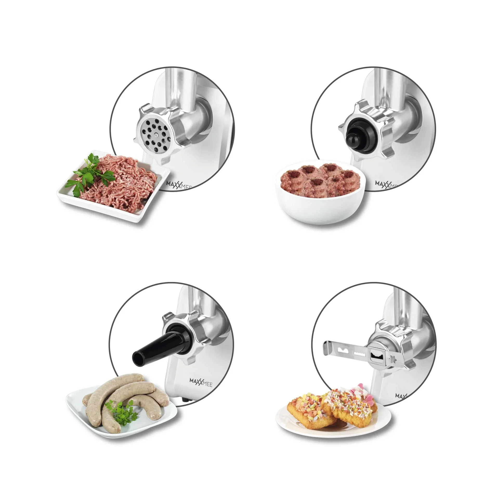 Fleischwolf 4in1 1600W - 4