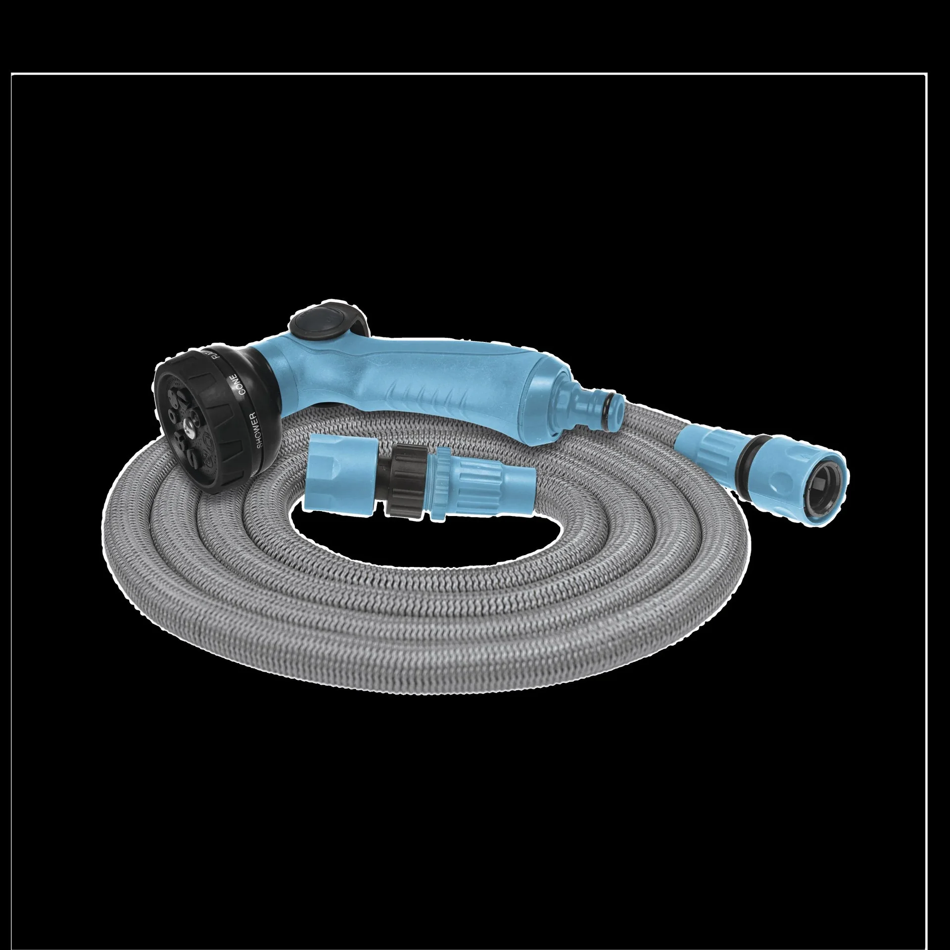 Bewässerungssatz mit dehnbarem Gartenschlauch BASIC 15 m - 3