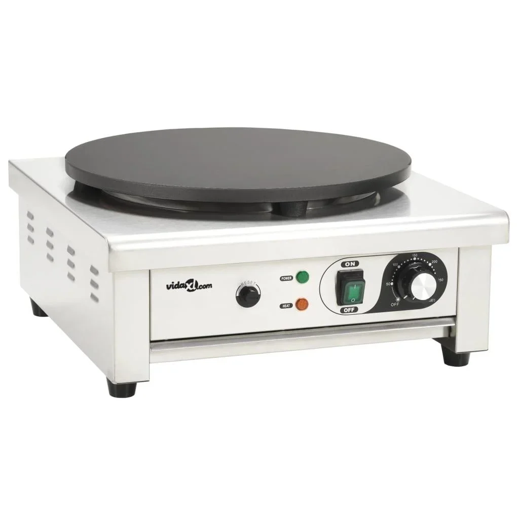 Elektrischer Crêpe-Maker mit Abtropfschale 40 cm 3000 W - 0