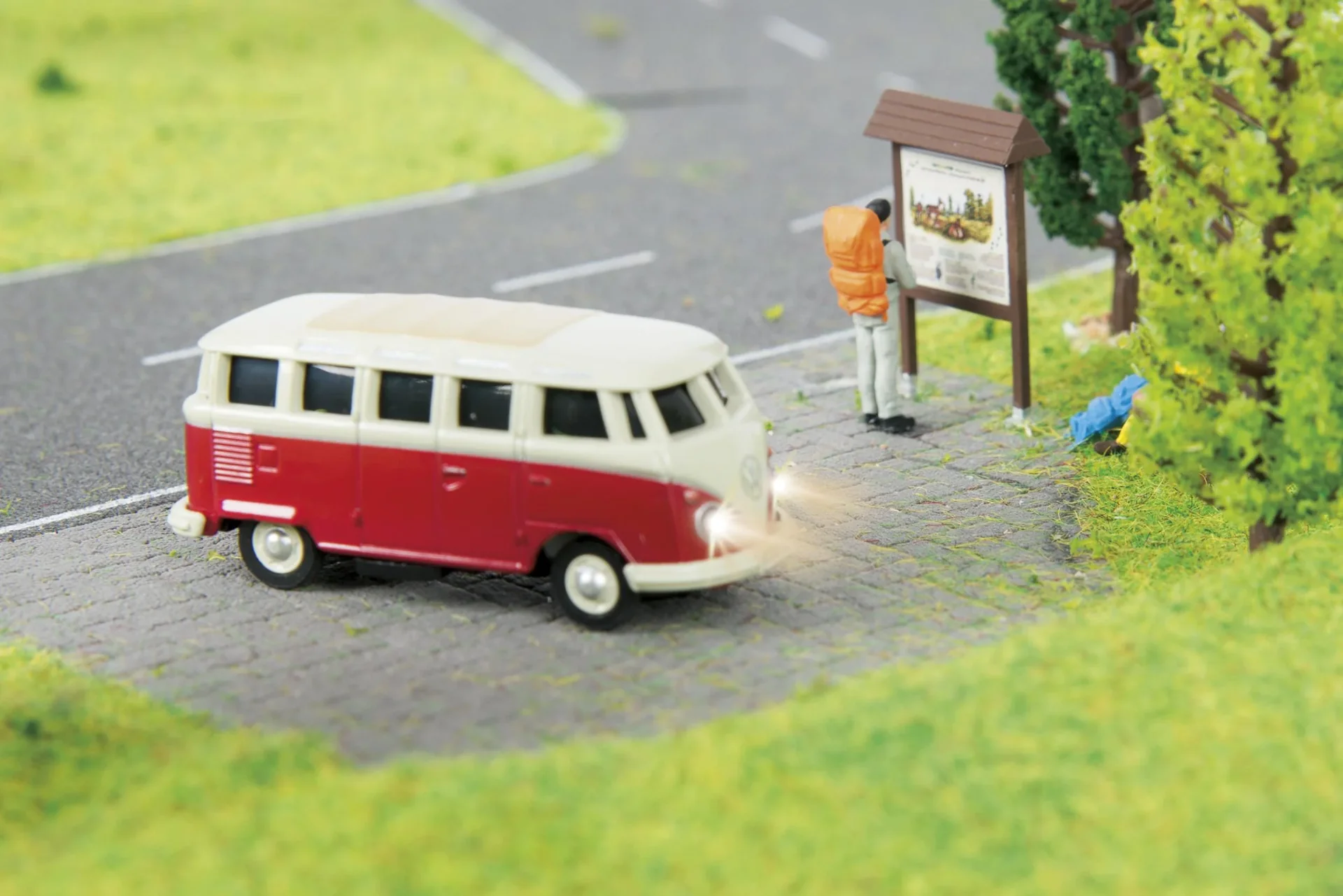 1:87 Mini VW T1 Samba Bus 2.4G 100% RTR - 6
